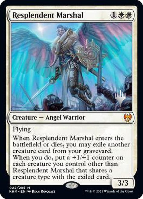 Resplendent Marshal (Promo Pack) [Kaldheim Promos] | Pegasus Games WI