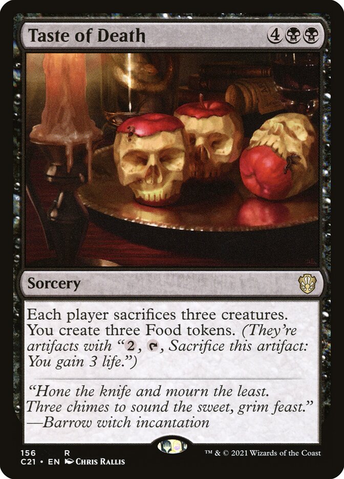 Taste of Death [Commander 2021] | Pegasus Games WI