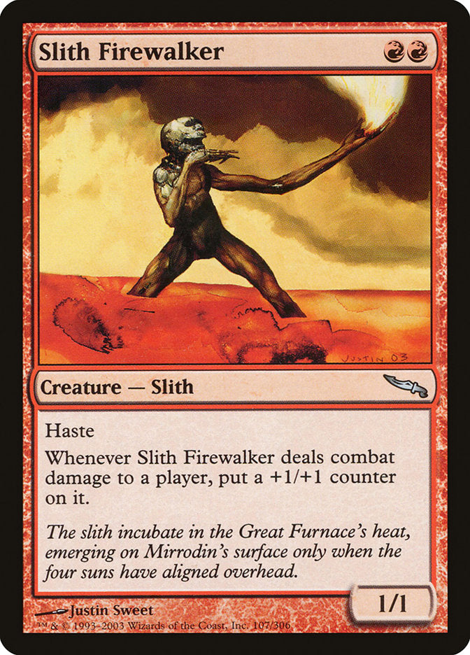 Slith Firewalker [Mirrodin] | Pegasus Games WI