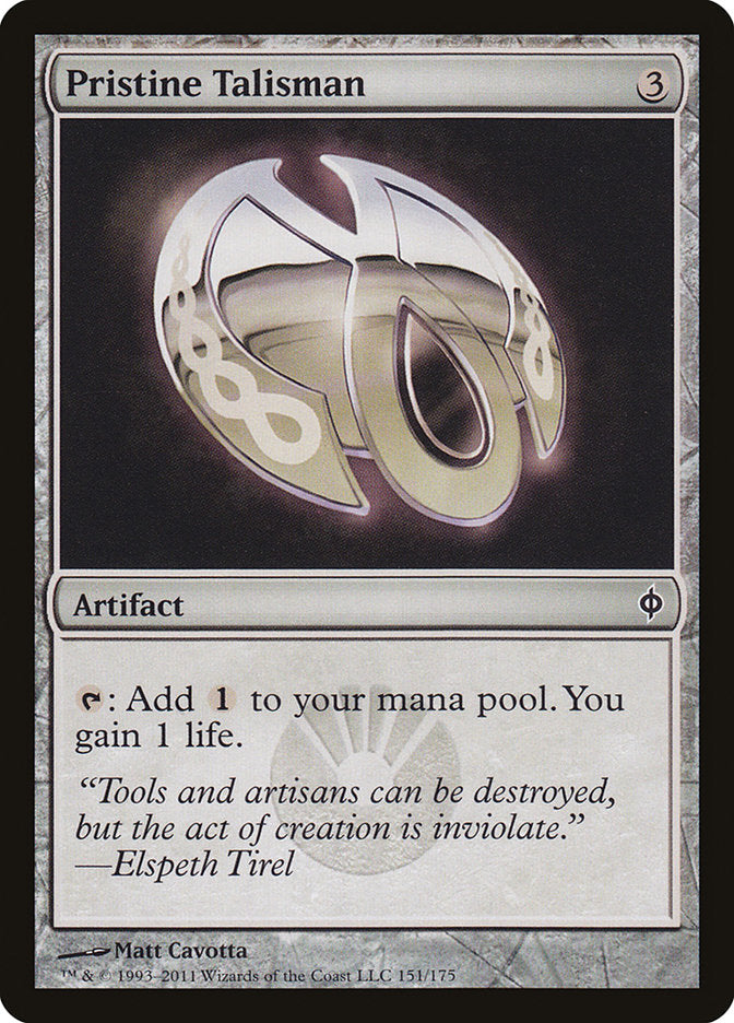 Pristine Talisman [New Phyrexia] | Pegasus Games WI