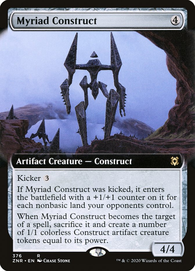 Myriad Construct (Extended Art) [Zendikar Rising] | Pegasus Games WI