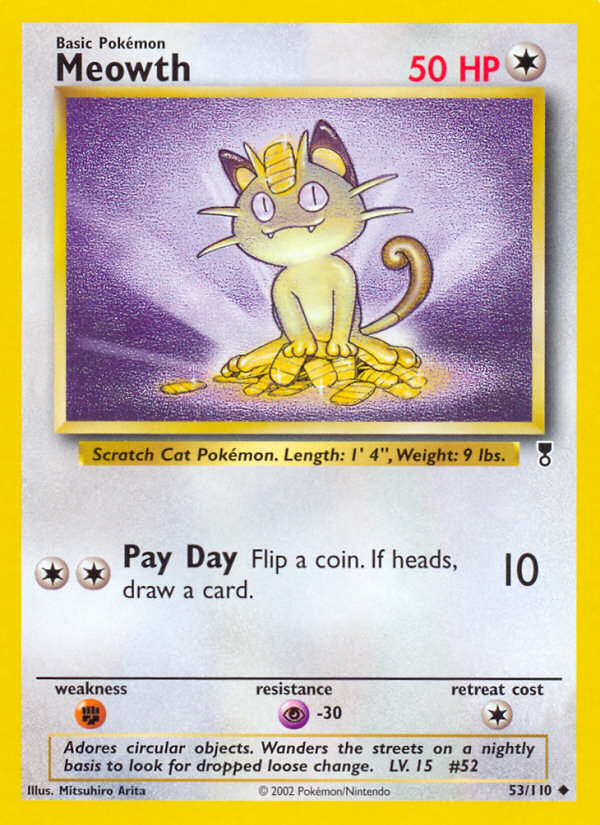 Meowth (53/110) [Legendary Collection] | Pegasus Games WI