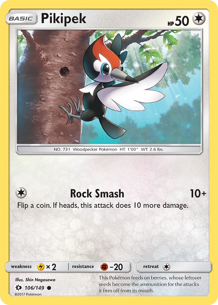 Pikipek (106/149) [Sun & Moon: Base Set] | Pegasus Games WI