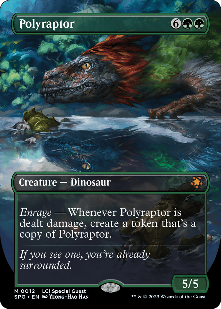 Polyraptor (Borderless) [The Lost Caverns of Ixalan Special Guests] | Pegasus Games WI