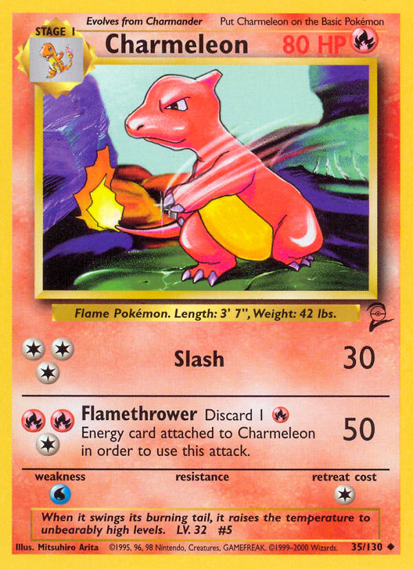 Charmeleon (35/130) [Base Set 2] | Pegasus Games WI