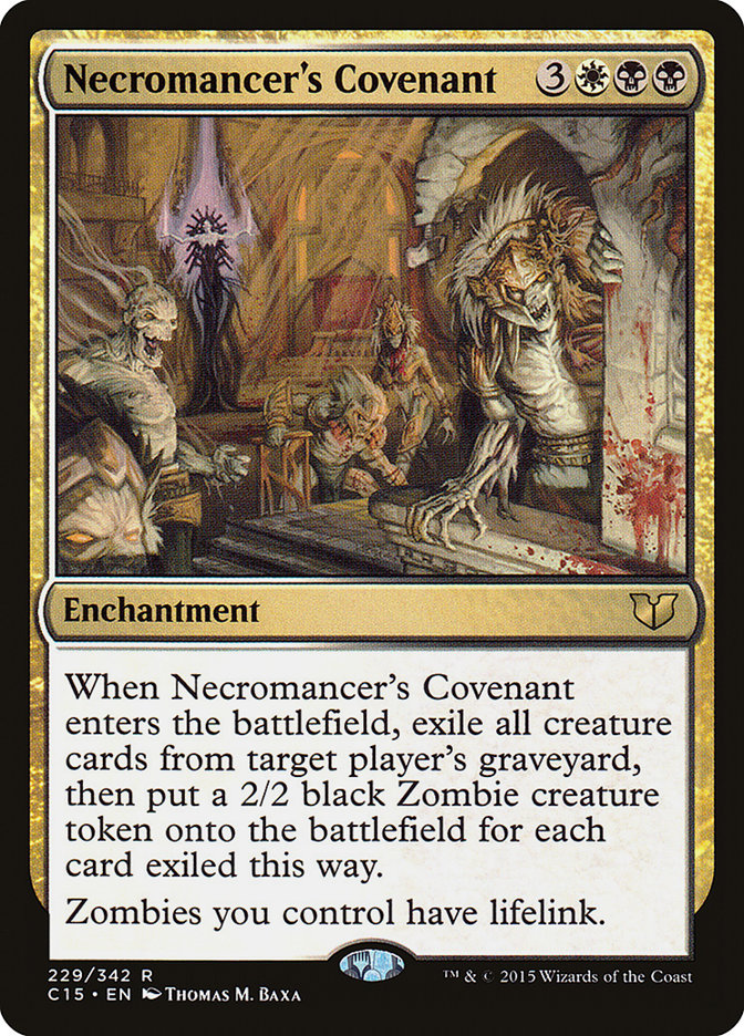 Necromancer's Covenant [Commander 2015] | Pegasus Games WI