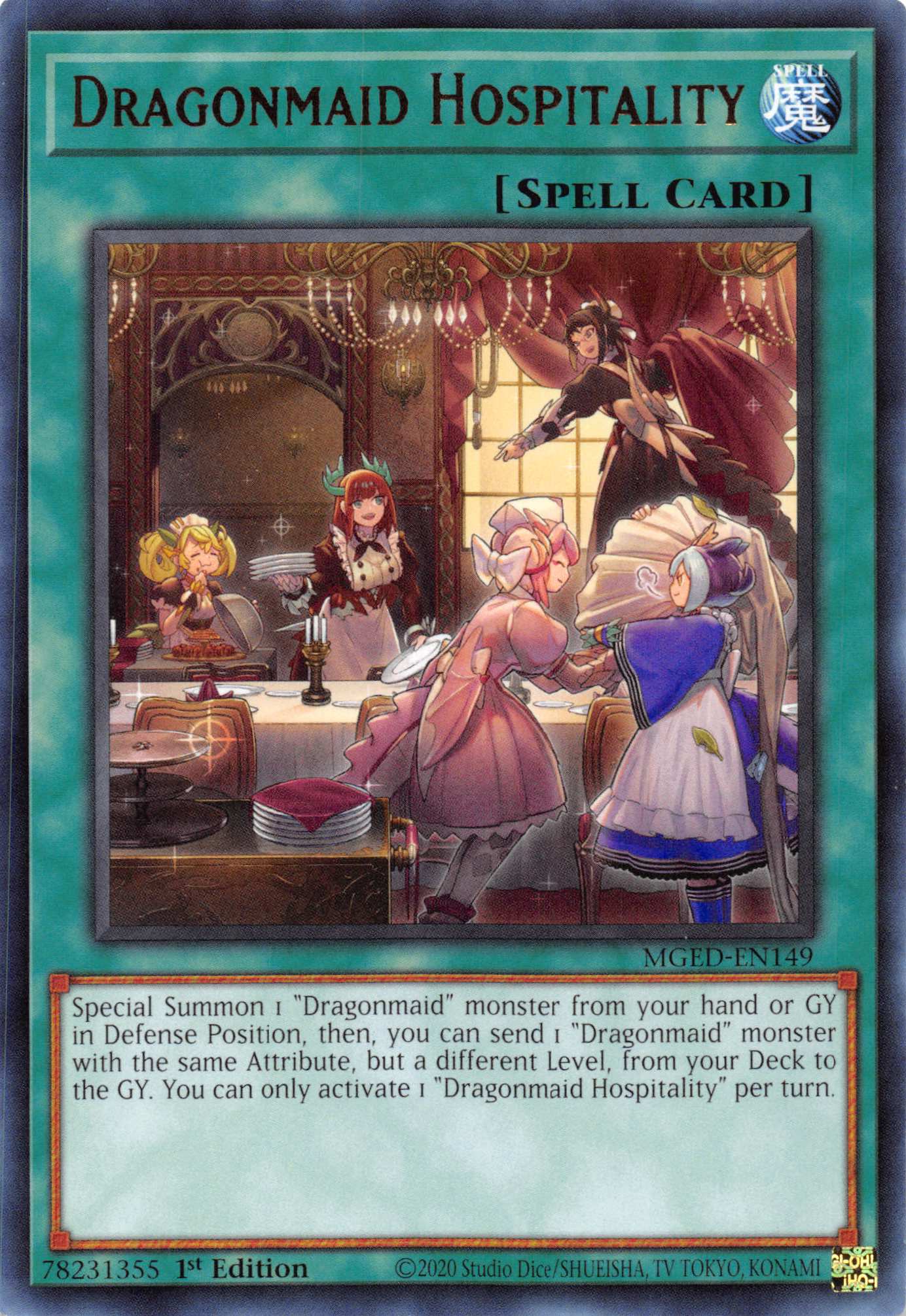 Dragonmaid Hospitality [MGED-EN149] Rare | Pegasus Games WI