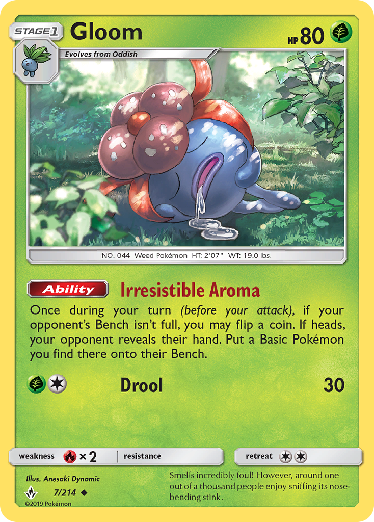 Gloom (7/214) [Sun & Moon: Unbroken Bonds] | Pegasus Games WI