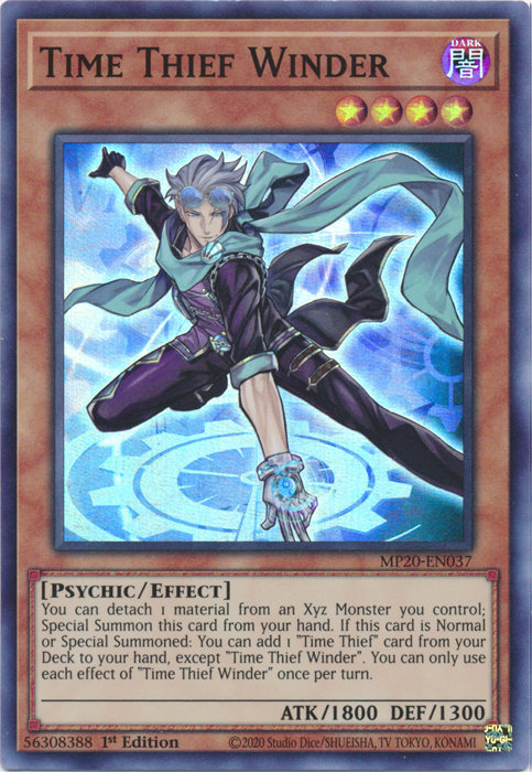 Time Thief Winder [MP20-EN037] Super Rare | Pegasus Games WI