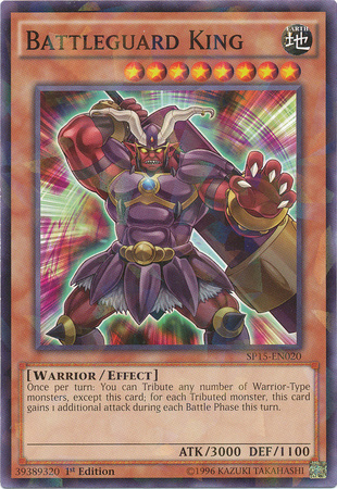 Battleguard King [SP15-EN020] Shatterfoil Rare | Pegasus Games WI