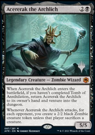Acererak the Archlich (Promo Pack) [Dungeons & Dragons: Adventures in the Forgotten Realms Promos] | Pegasus Games WI
