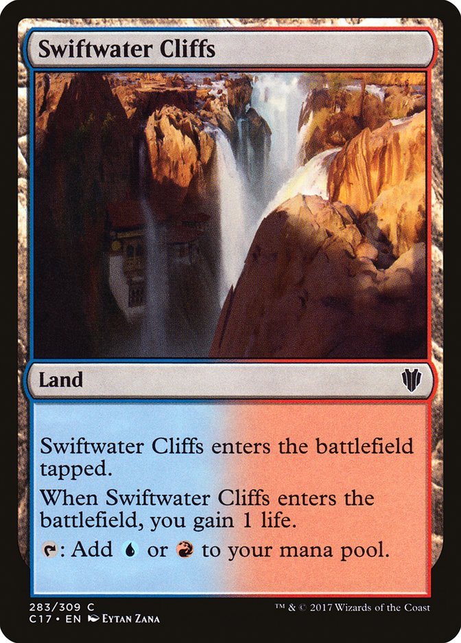 Swiftwater Cliffs [Commander 2017] | Pegasus Games WI