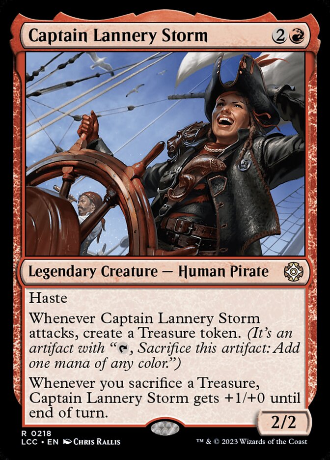 Captain Lannery Storm [The Lost Caverns of Ixalan Commander] | Pegasus Games WI