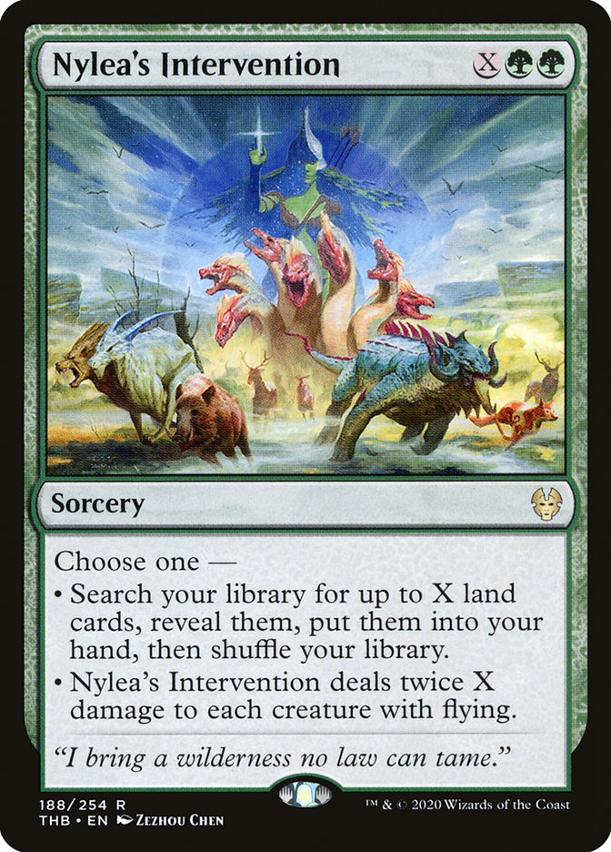 Nylea's Intervention [Theros Beyond Death] | Pegasus Games WI