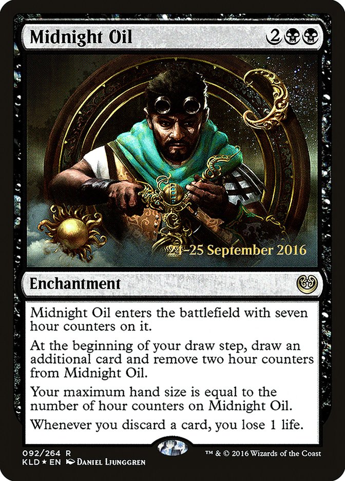 Midnight Oil [Kaladesh Prerelease Promos] | Pegasus Games WI