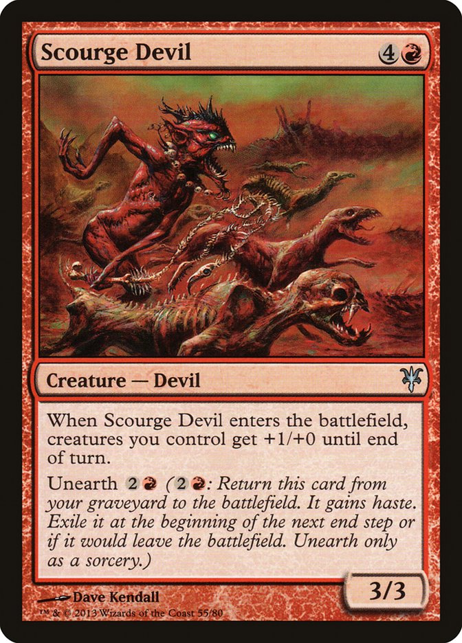 Scourge Devil [Duel Decks: Sorin vs. Tibalt] | Pegasus Games WI