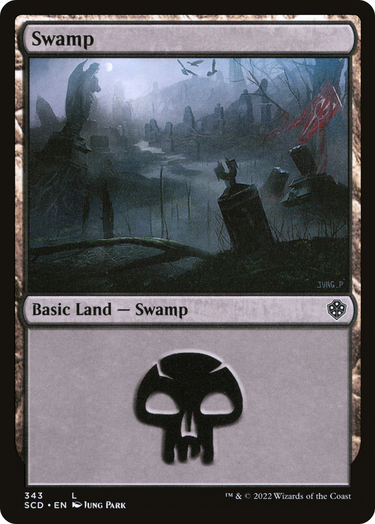 Swamp (343) [Starter Commander Decks] | Pegasus Games WI