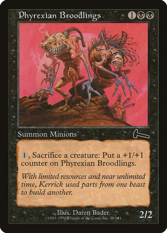 Phyrexian Broodlings [Urza's Legacy] | Pegasus Games WI