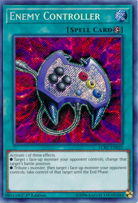Enemy Controller [LCKC-EN032] Secret Rare | Pegasus Games WI