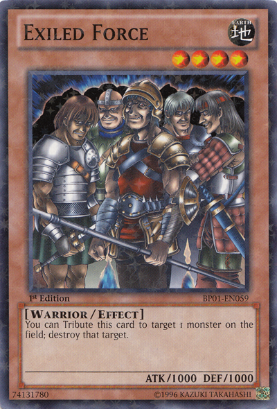 Exiled Force [BP01-EN059] Starfoil Rare | Pegasus Games WI