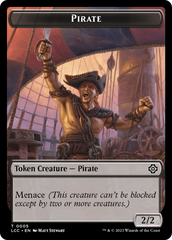 City's Blessing // Pirate (0005) Double-Sided Token [The Lost Caverns of Ixalan Commander Tokens] | Pegasus Games WI