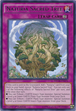 Naturia Sacred Tree [NECH-EN076] Rare | Pegasus Games WI