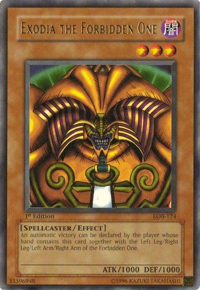 Exodia the Forbidden One [LOB-124] Ultra Rare | Pegasus Games WI