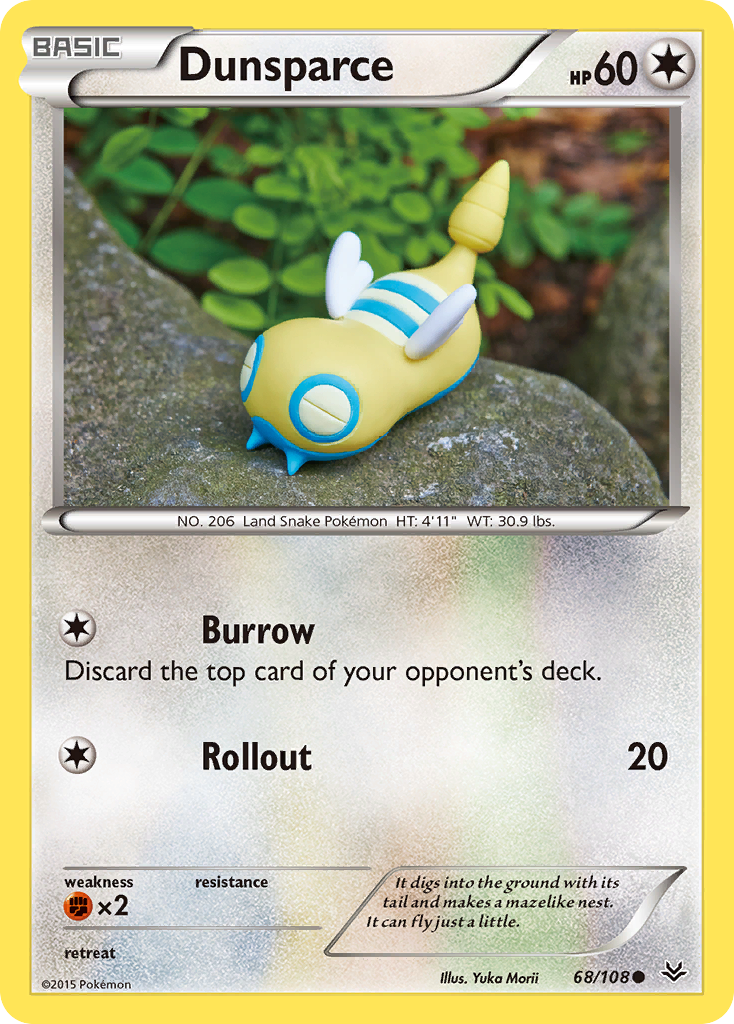 Dunsparce (68/108) [XY: Roaring Skies] | Pegasus Games WI