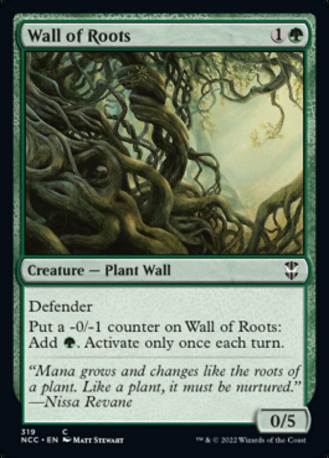 Wall of Roots [Streets of New Capenna Commander] | Pegasus Games WI