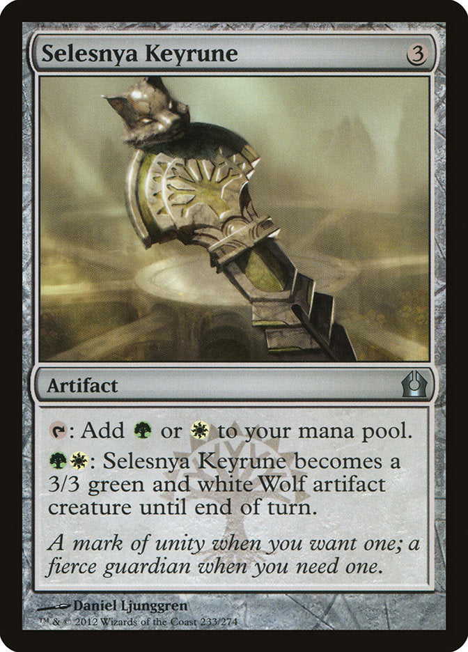 Selesnya Keyrune [Return to Ravnica] | Pegasus Games WI