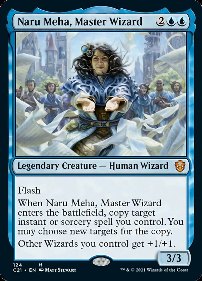 Naru Meha, Master Wizard [Commander 2021] | Pegasus Games WI
