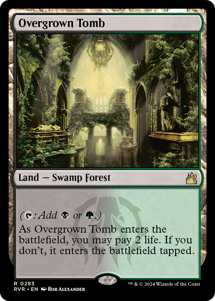 Overgrown Tomb [Ravnica Remastered] | Pegasus Games WI