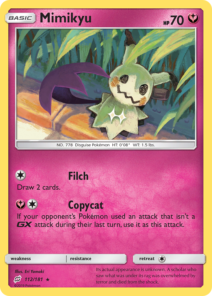 Mimikyu (112/181) [Sun & Moon: Team Up] | Pegasus Games WI