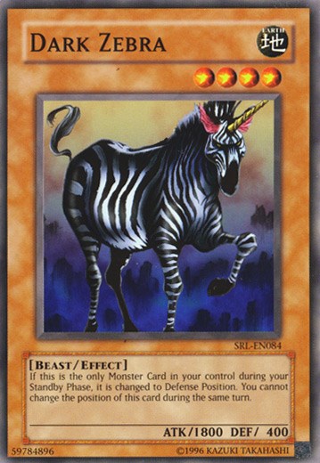 Dark Zebra [SRL-EN084] Common | Pegasus Games WI