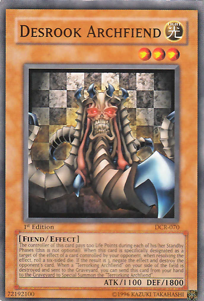 Desrook Archfiend [DCR-070] Common | Pegasus Games WI