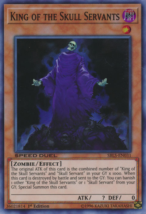 King of the Skull Servants [SBLS-EN031] Super Rare | Pegasus Games WI
