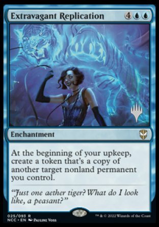 Extravagant Replication (Promo Pack) [Streets of New Capenna Commander Promos] | Pegasus Games WI