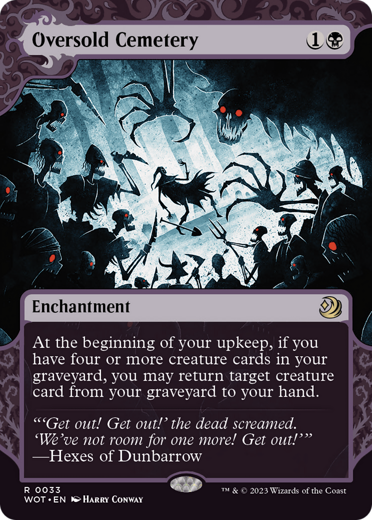 Oversold Cemetery [Wilds of Eldraine: Enchanting Tales] | Pegasus Games WI