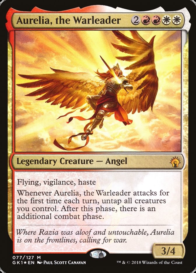 Aurelia, the Warleader [Guilds of Ravnica Guild Kit] | Pegasus Games WI