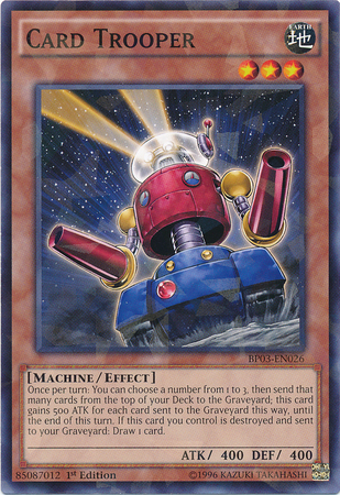 Card Trooper (Shatterfoil) [BP03-EN026] Rare | Pegasus Games WI