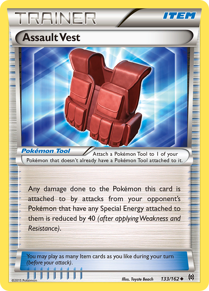 Assault Vest (133/162) [XY: BREAKthrough] | Pegasus Games WI