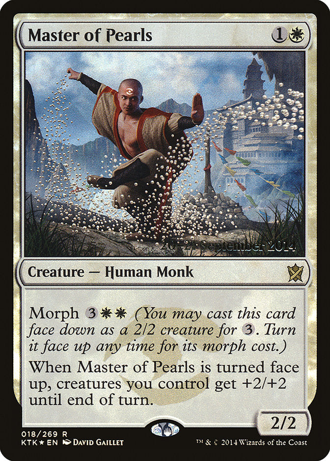 Master of Pearls [Khans of Tarkir Prerelease Promos] | Pegasus Games WI