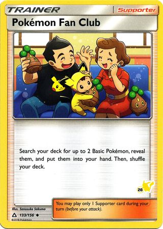 Pokemon Fan Club (133/156) (Pikachu Stamp #28) [Battle Academy 2020] | Pegasus Games WI