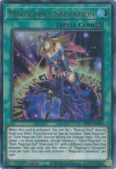 Magician's Salvation [MP21-EN256] Ultra Rare | Pegasus Games WI