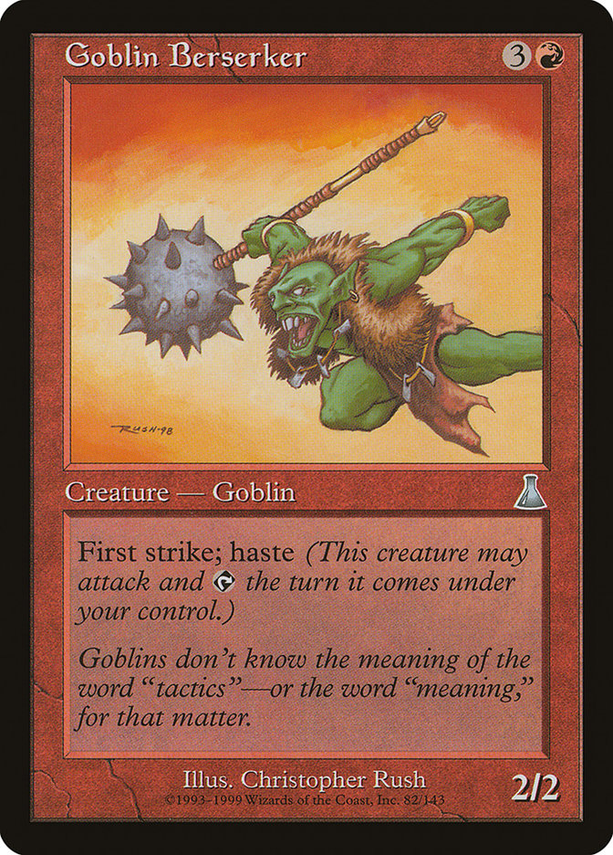 Goblin Berserker [Urza's Destiny] | Pegasus Games WI