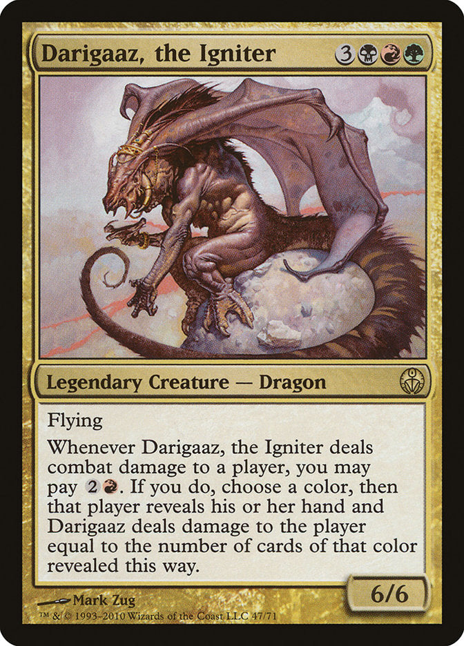 Darigaaz, the Igniter [Duel Decks: Phyrexia vs. the Coalition] | Pegasus Games WI