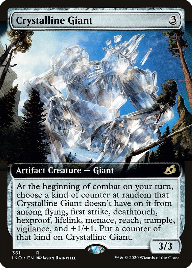 Crystalline Giant (Extended Art) [Ikoria: Lair of Behemoths] | Pegasus Games WI