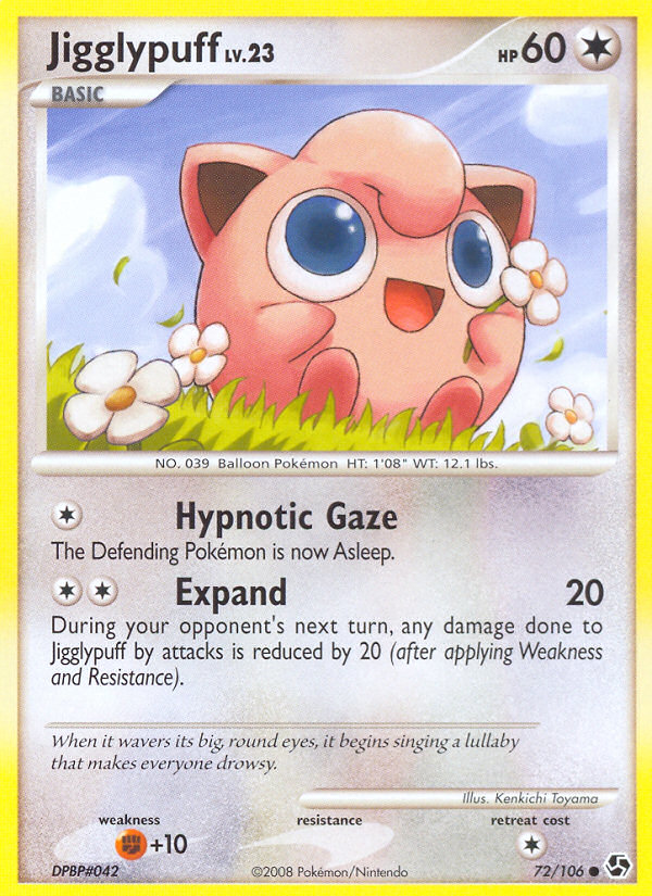 Jigglypuff (72/106) [Diamond & Pearl: Great Encounters] | Pegasus Games WI