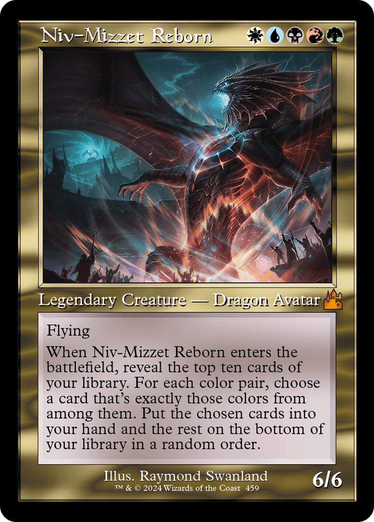 Niv-Mizzet Reborn (Retro Frame) [Ravnica Remastered] | Pegasus Games WI