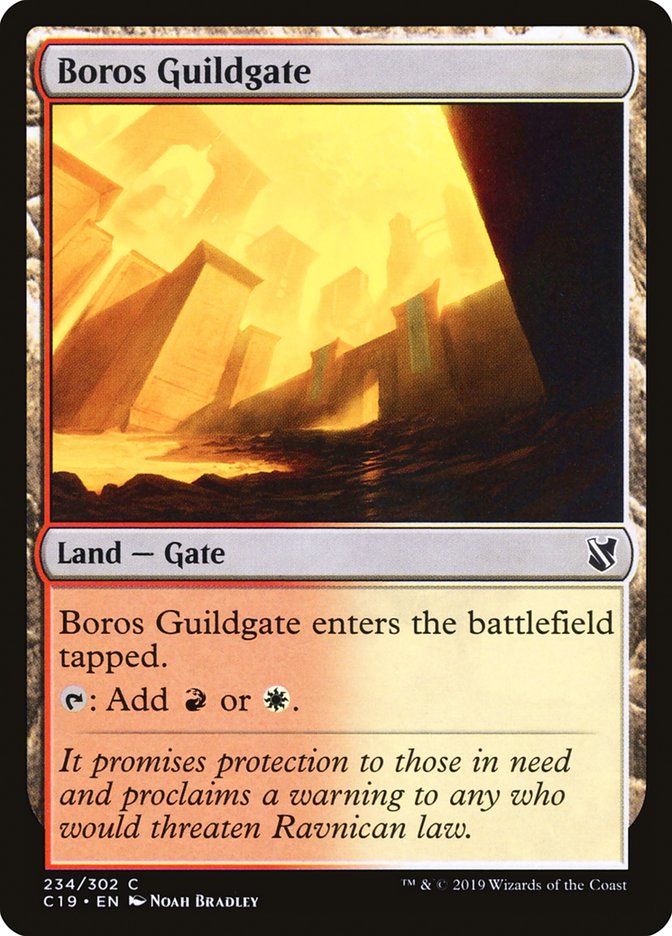 Boros Guildgate [Commander 2019] | Pegasus Games WI